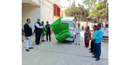 प्रथम राष्ट्रीय लोक अदालत की सफलता हेतु प्रचार रथ रवाना